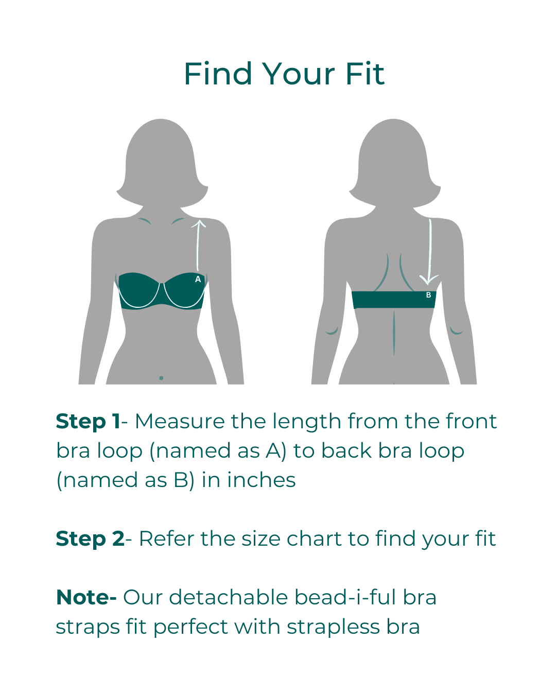 Metallic & Terra Beaded Bra Straps Bundle