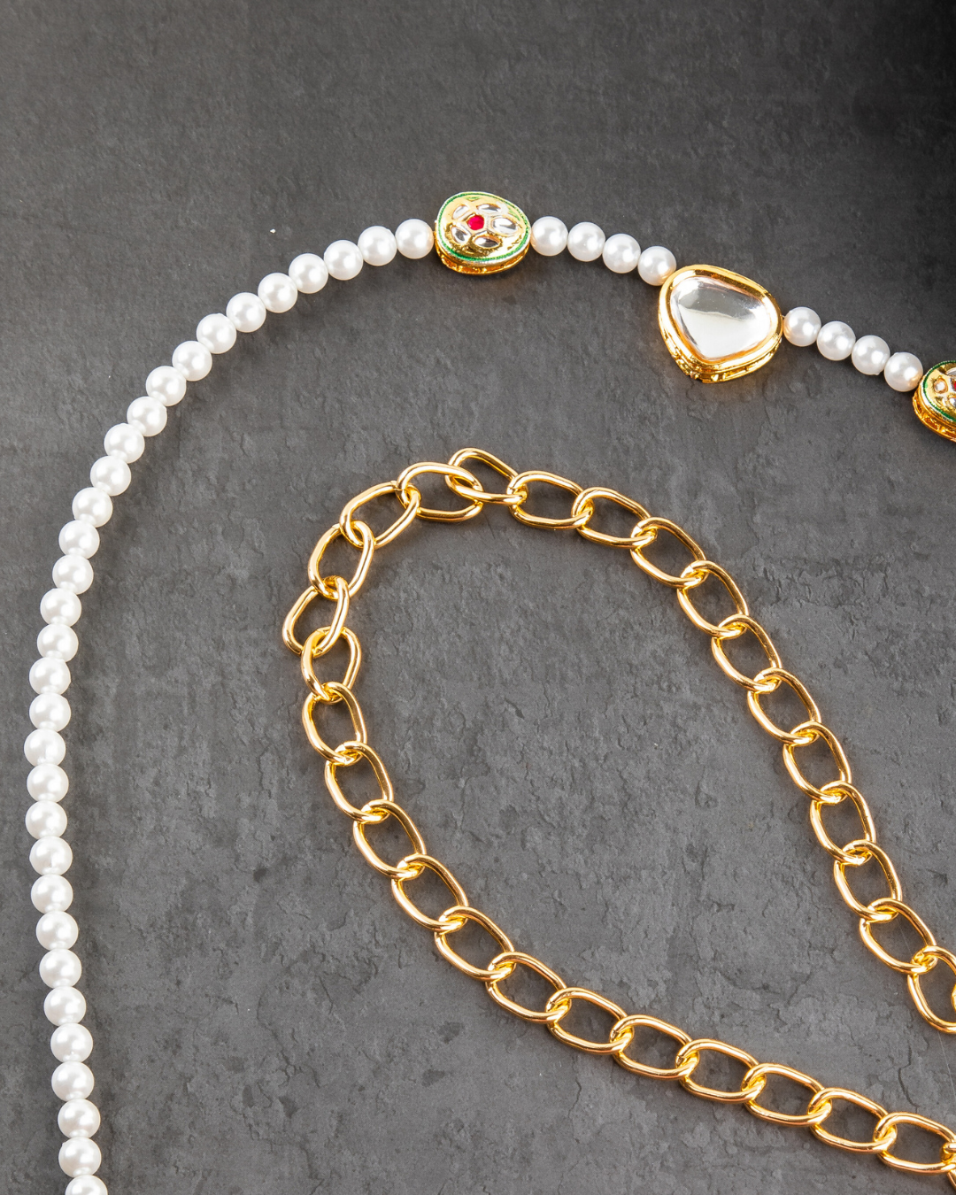 Luxe Kundan Phone Chain / Phone Lanyard