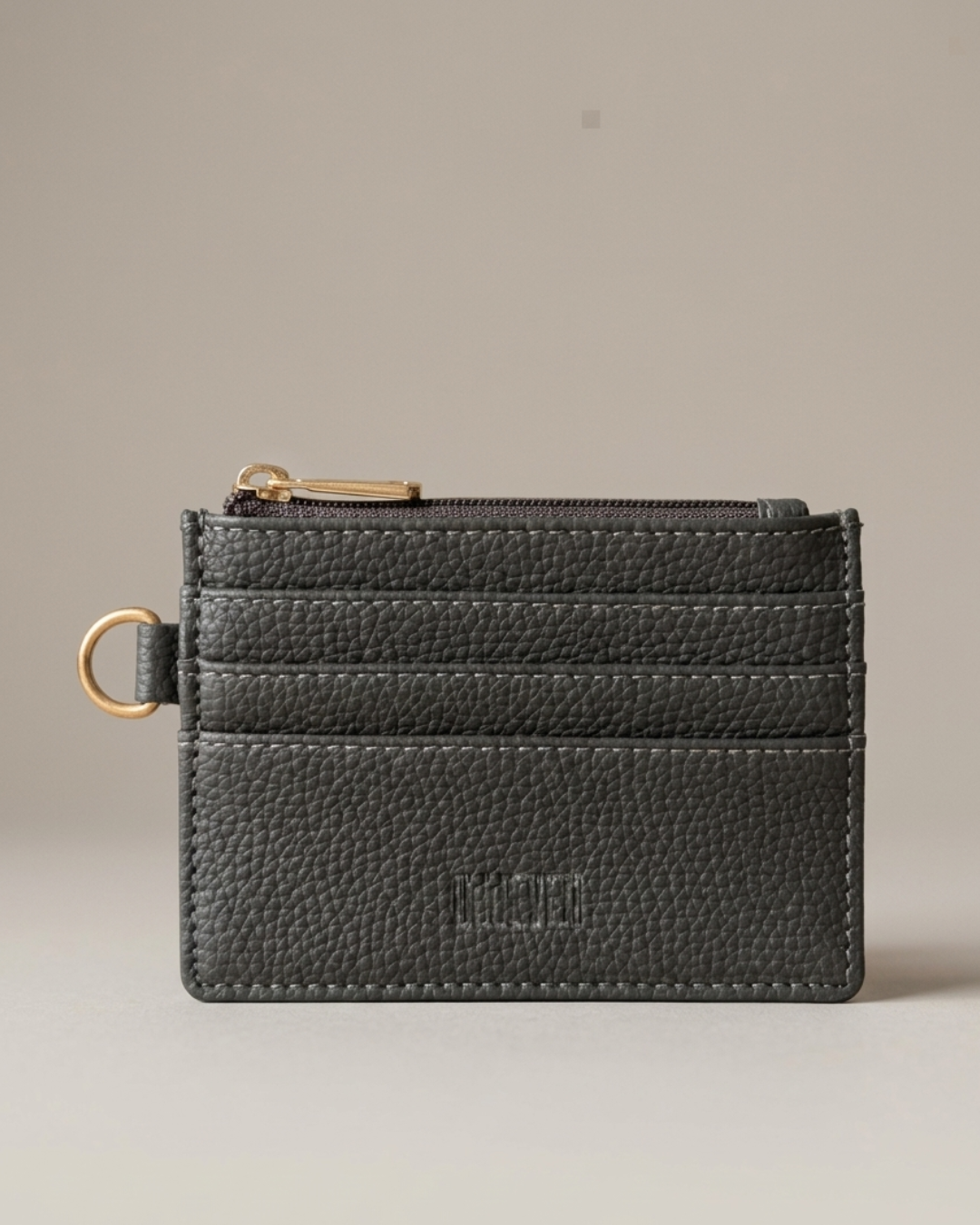 Grey Card holder for bag/ Phone Lanyard