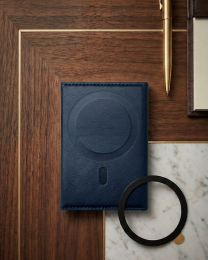 Blue Magsafe Card Holder