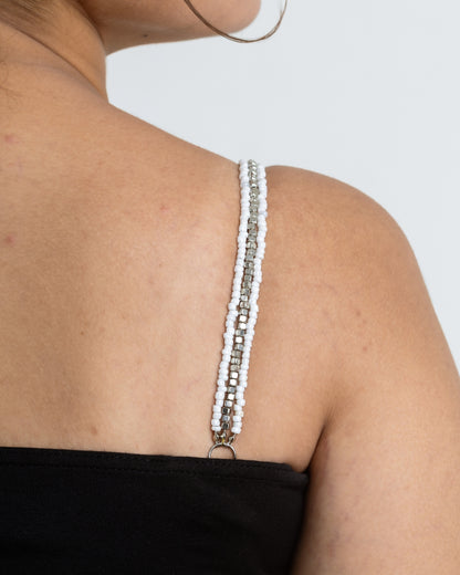 Saturday Brunch Beaded Bra Straps
