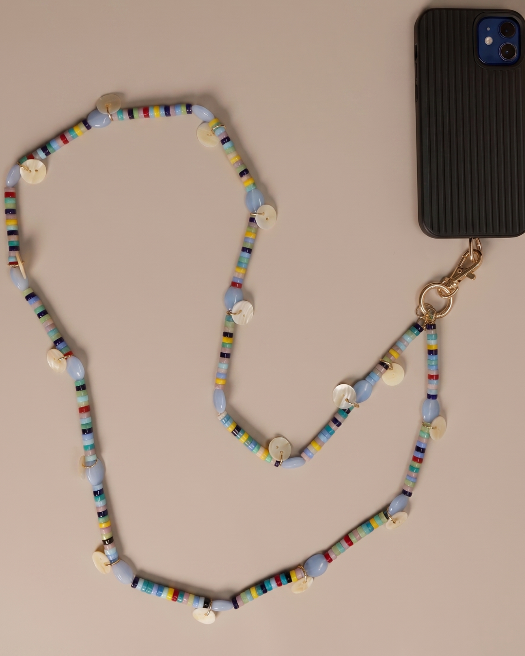 Candy Crossbody Phone Chain/ Lanyard With Charms