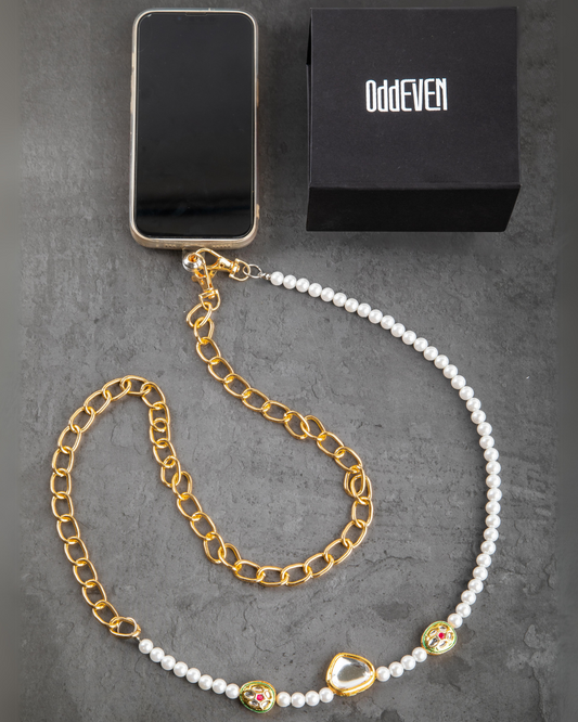 Luxe kundan phone/ bag chain