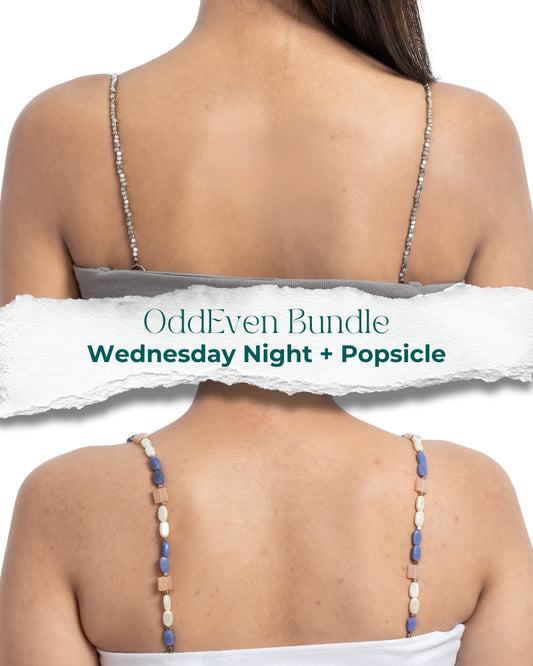 Wednesday Night + Popsicle Beaded Bra Straps (Bundle)