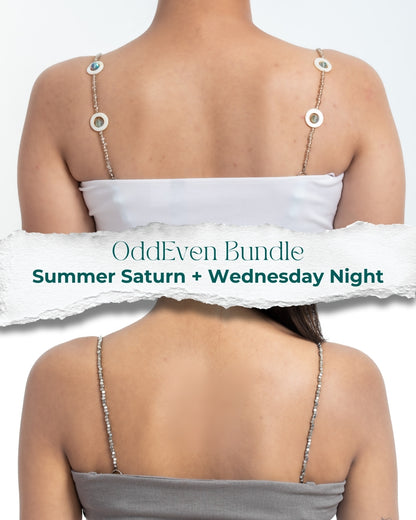 Summer Saturn + Wednesday Night Beaded Bra Straps (Bundle)