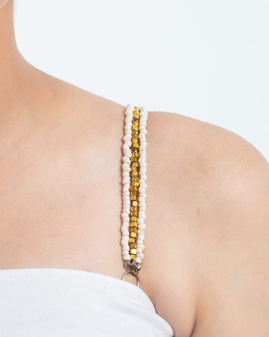 Saturday Brunch Beaded Bra Straps