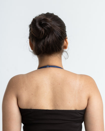 Multicolor Halter Neck Beaded Bra Straps