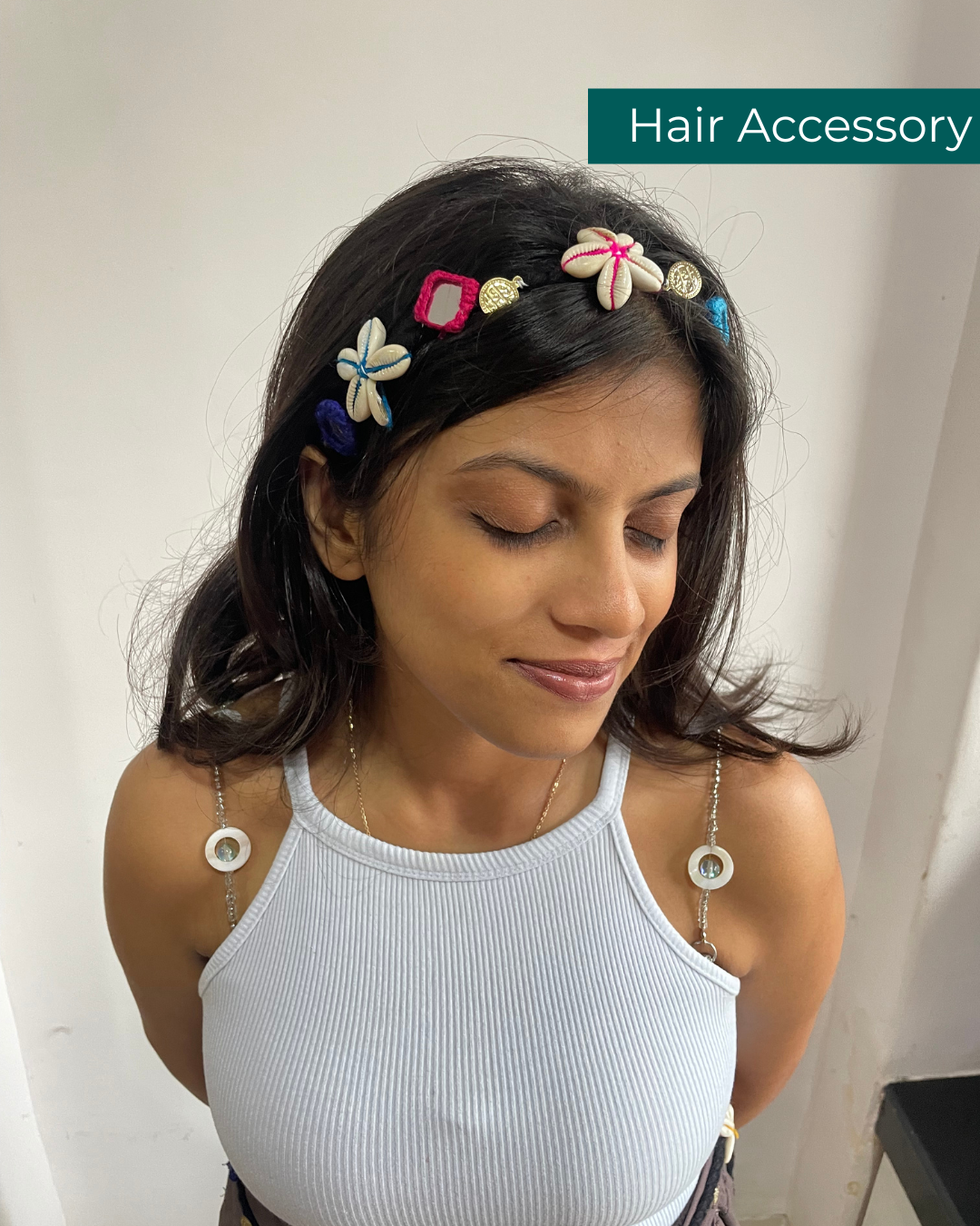Black Boho Phone Chain - 3 in 1  OddEven Accessory