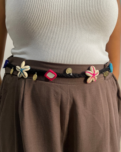 Black Boho Phone Chain - 3 in 1  OddEven Accessory