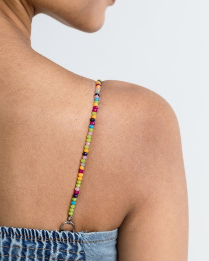 Mix Fruit Sorbet Beaded Bra Straps