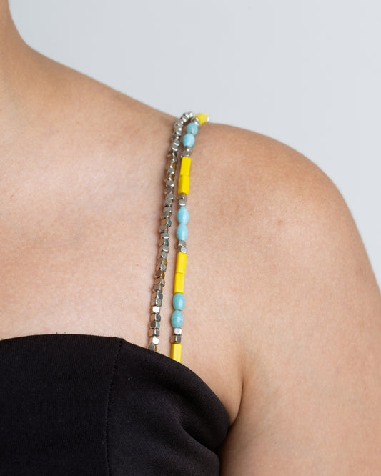 Color Pop Sunday Beaded Bra Straps